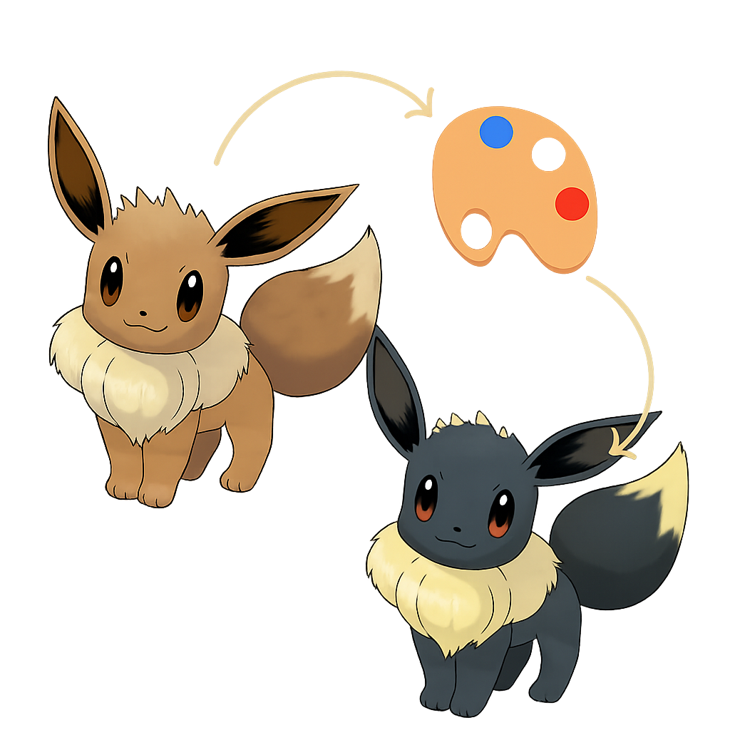 Recolor de un Pokémon