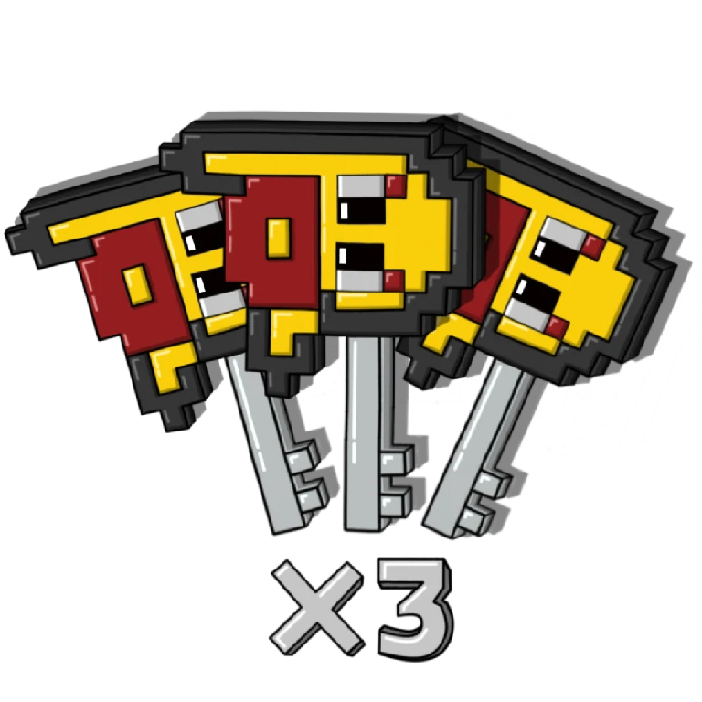 Llave de PokéSkin x3