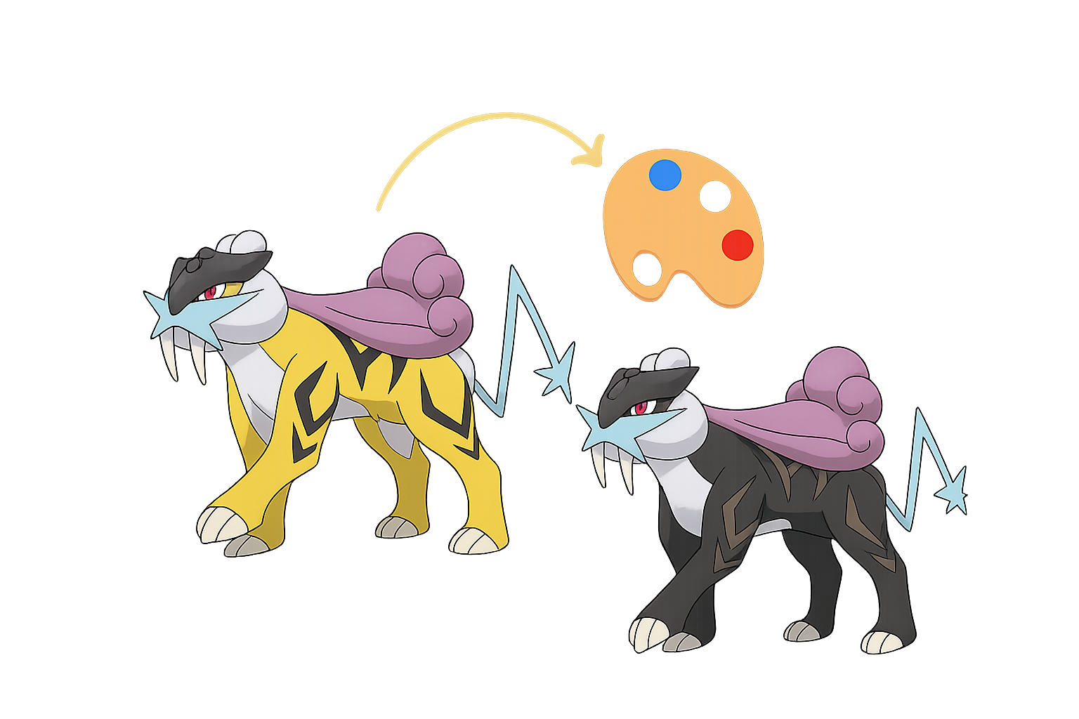 Recolor de un Pokémon Legendario